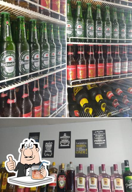 Prove uma bebida do menu