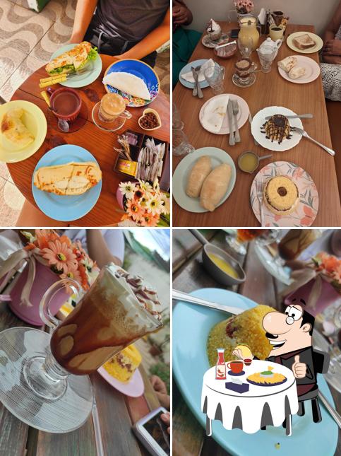 Prato de queijo em Café Quentim Cafeteria