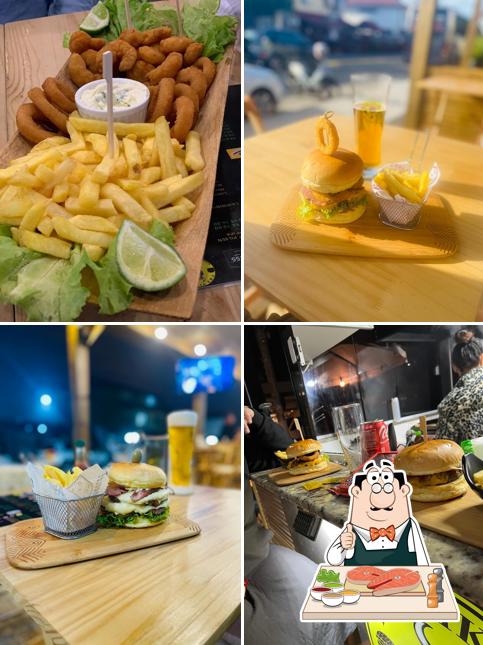 Peixe e fritas em HAMBURGUERIA ARTESANAL CANASVIEIRAS THEVIKINGS BURGUERS
