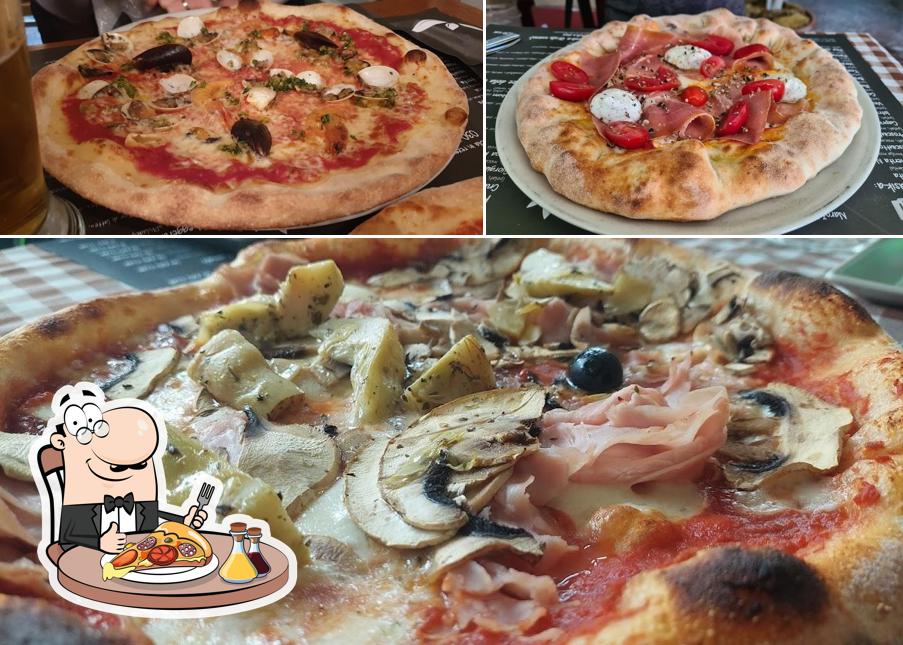 Scegli tra le svariate varianti di pizza