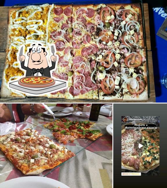 No Pimenta Baiana Pizzaria, você pode degustar pizza