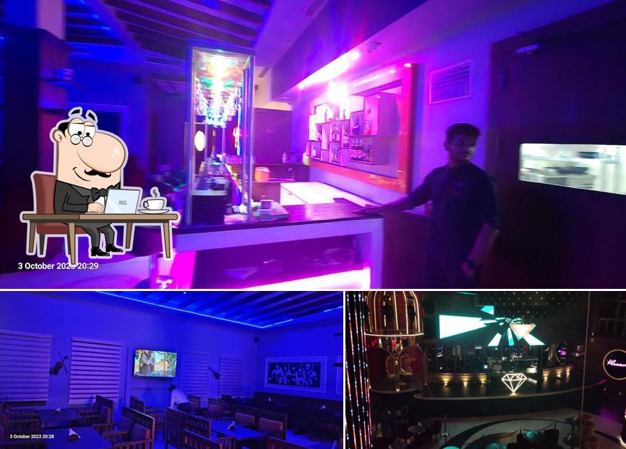 Check out how f Bar and Lounge Noida looks inside