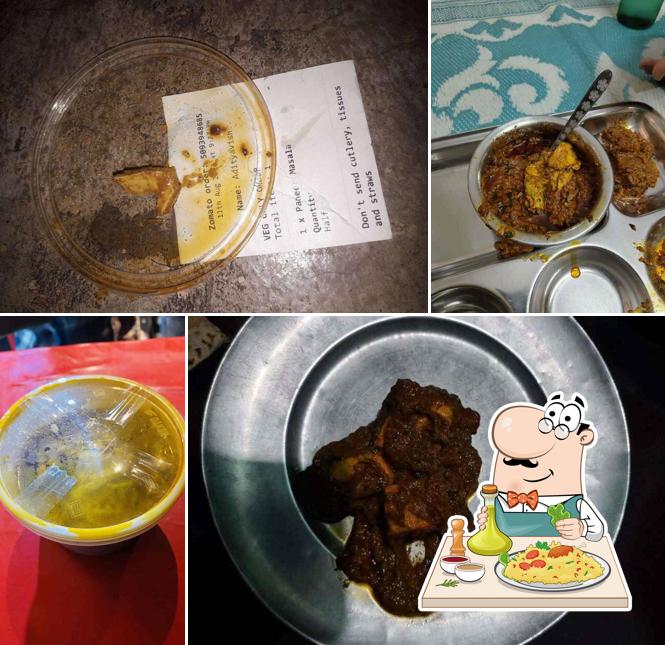 Food at Afghan Darbar Restaurant