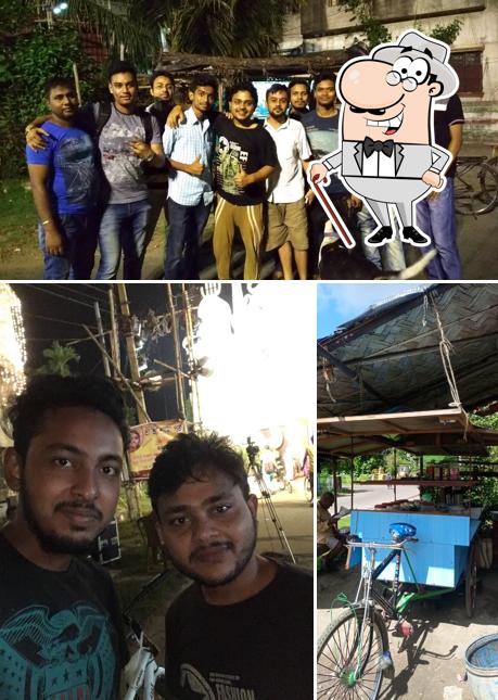 The exterior of Kajal Tea Corner