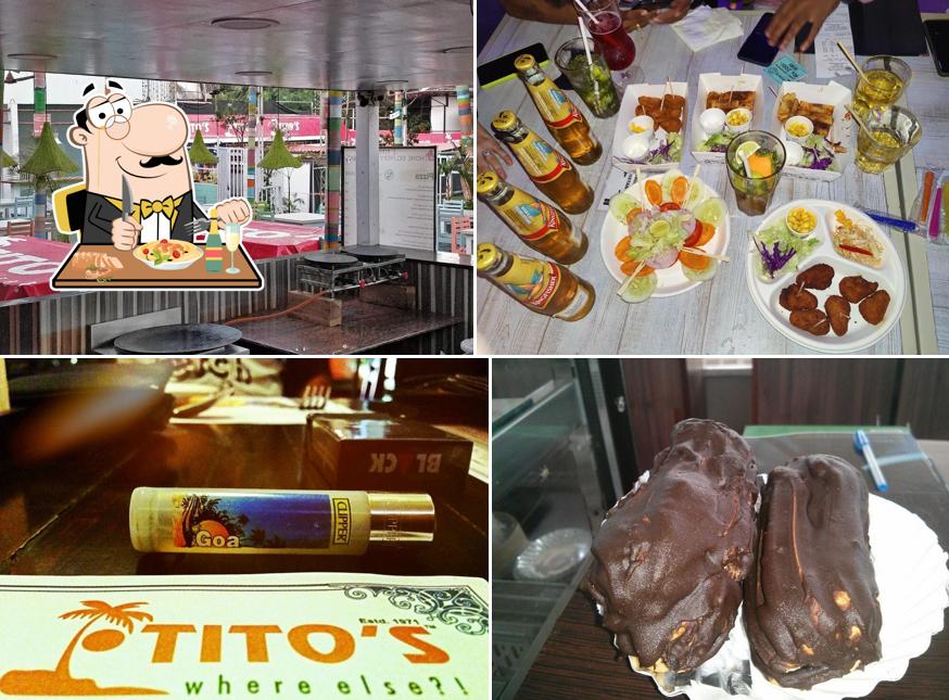 Food at Titos Courtyard