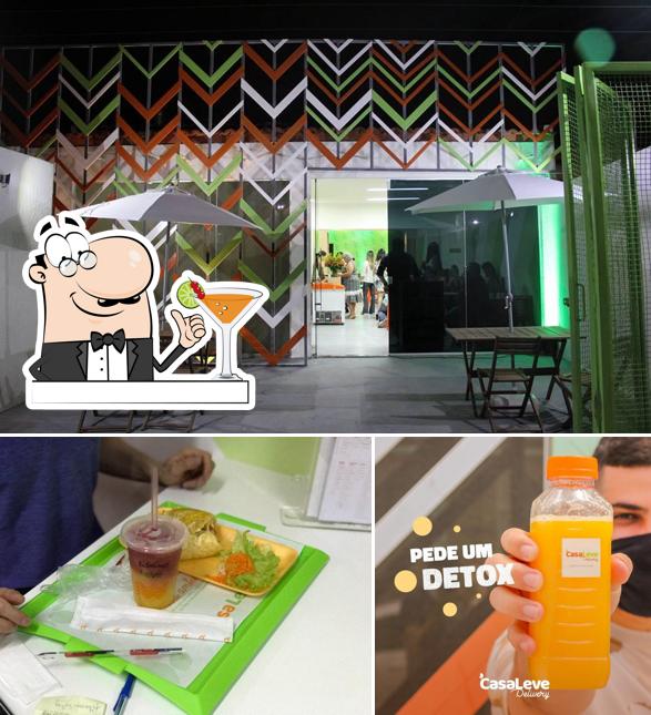 Esta é a foto apresentando bebida e interior no CasaLeve