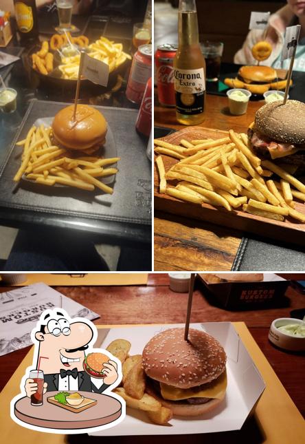 Os hambúrgueres do Kustom Burgers irão saciar diferentes gostos