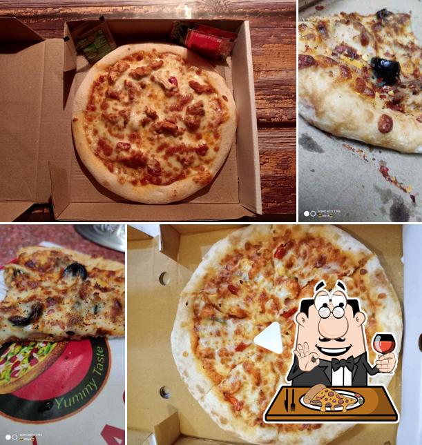 Order pizza at DOUGH PIZZA CORNER