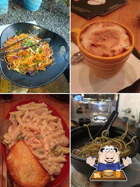 Food at Infamous Bistro & Bar