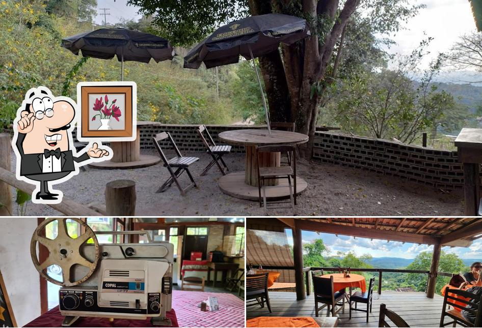 O interior do Babo Domenico Pizzaria e Costelaria