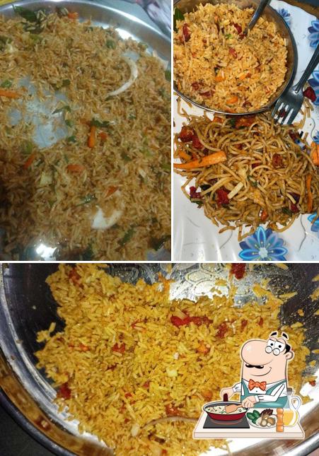 Fried rice at Famous Fast Food Centre