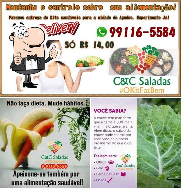 Here's a pic of C&C Saladas