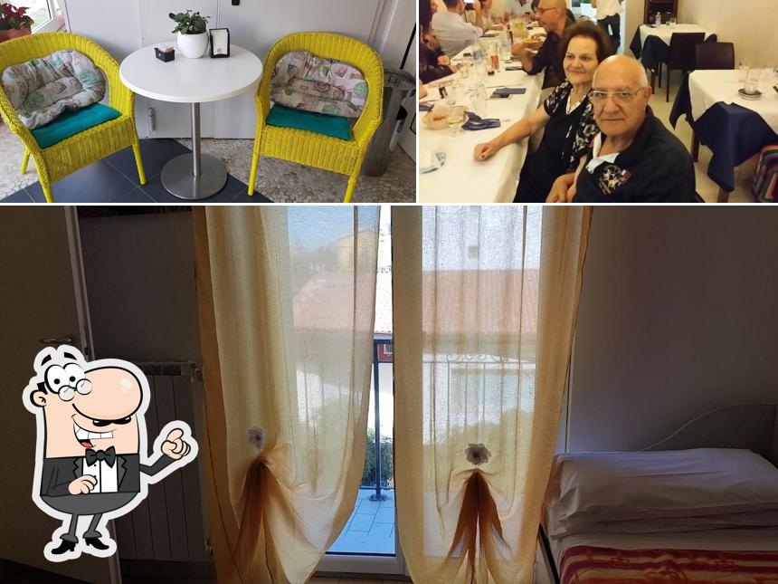 Gli interni di Hotel Eden