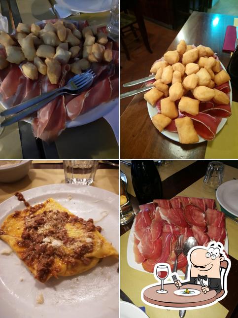 Prosciutto crudo al Osteria Del Villano