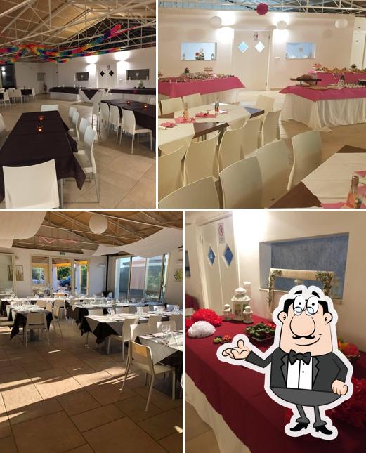 Gli interni di Tenuta De Lucci