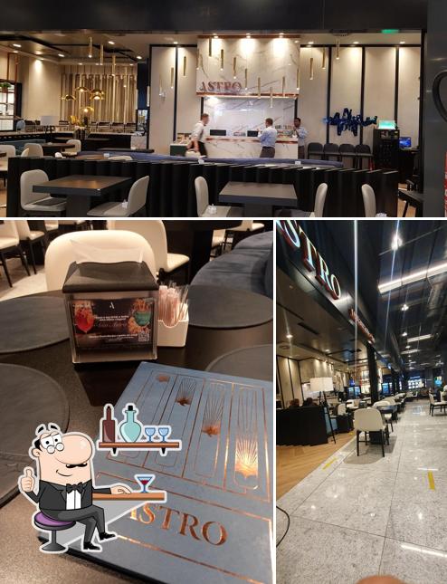 Veja imagens do interior do Astro