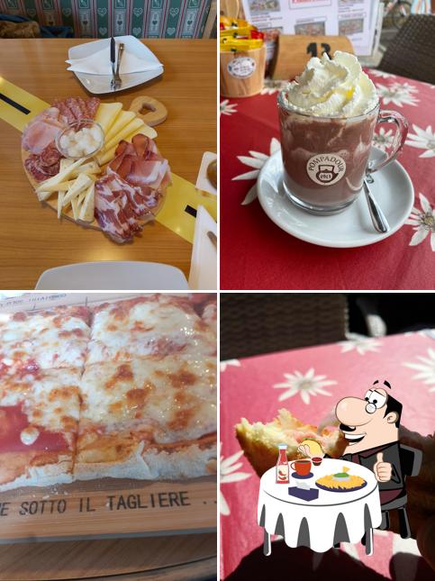 Piatto di formaggi al Bar Funivia