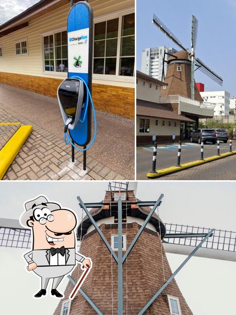 O exterior do Padaria do Moinho