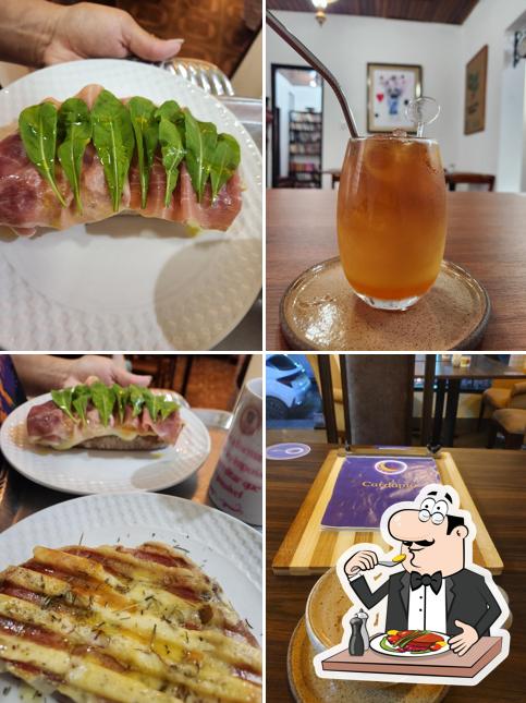 Comida em O Sorriso do Gato