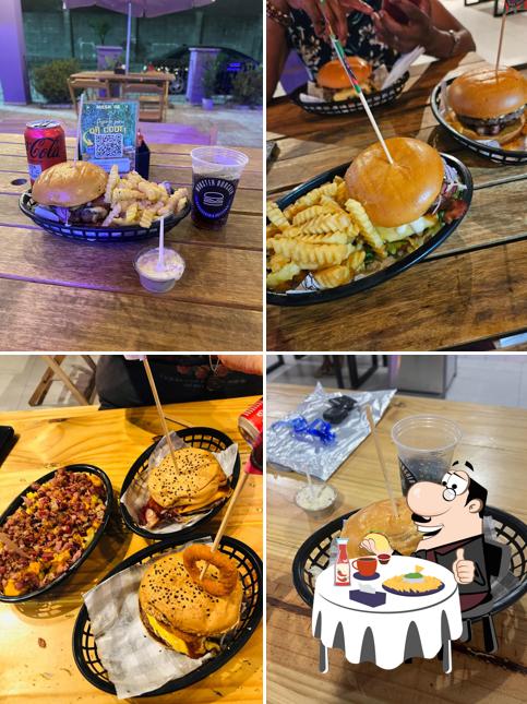 Os hambúrgueres do Monster Burguer Jd. California irão satisfazer uma variedade de gostos