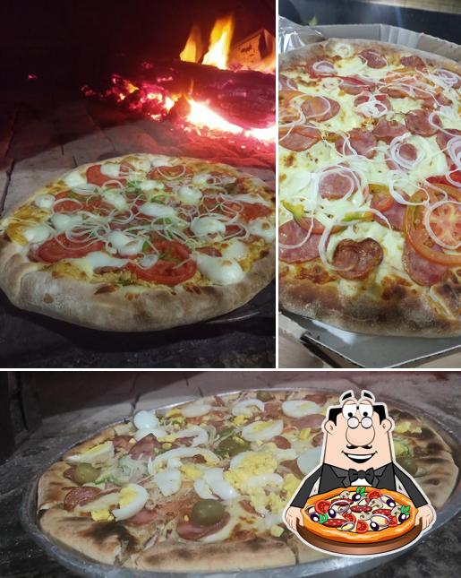 Escolha pizza no ROCINANTE PIZZA & LANCHE