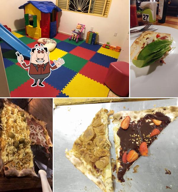 Platos en Pirineus Pizzaria Jardim Goiás