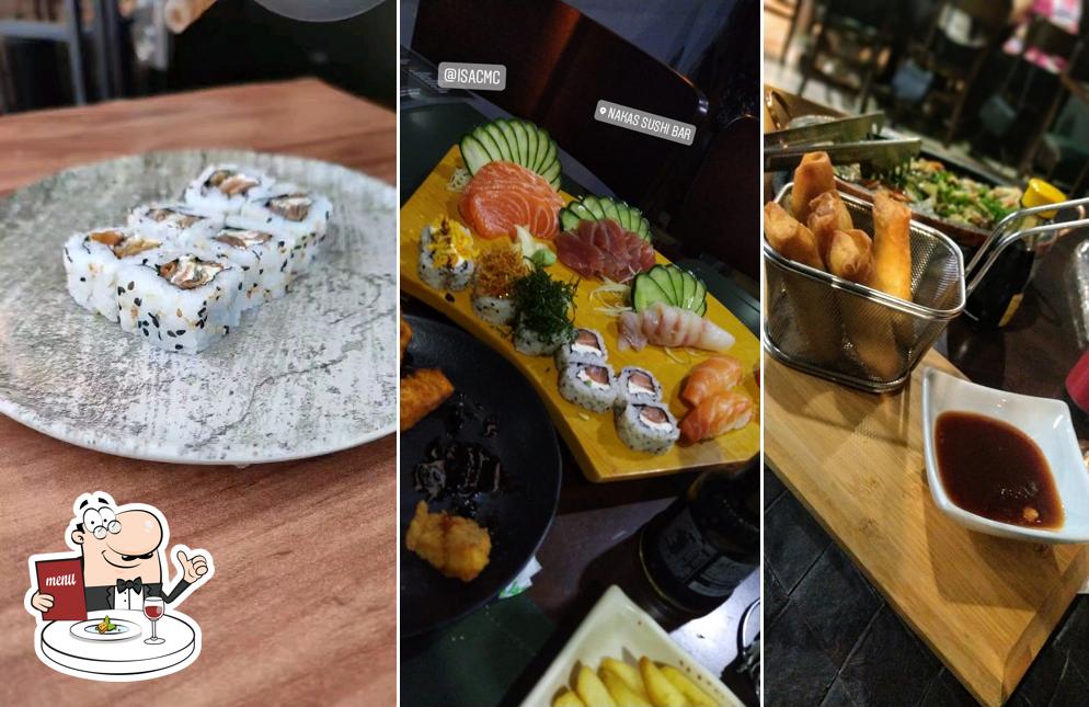 Comida em Nakas Sushi Bar
