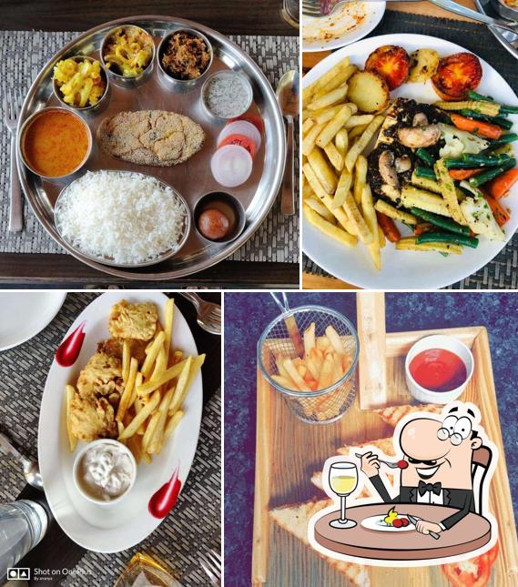 Meals at Blue Apple Restaurant & Bar