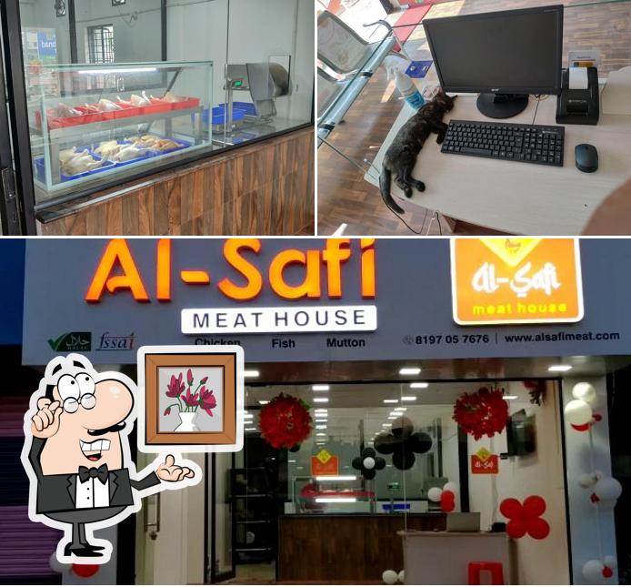 The interior of Al Safi Meat House