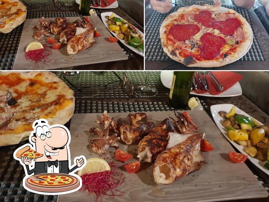 Scegli tra le molte varianti di pizza