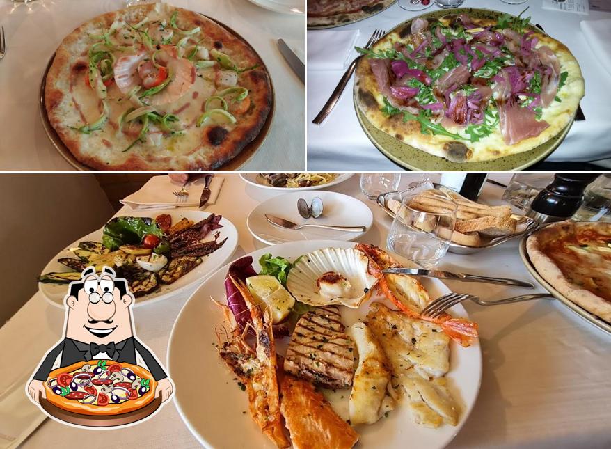 A Ristorante Da Rosa, puoi provare una bella pizza