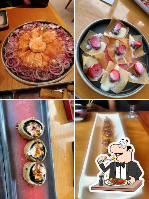 Platos en Itoshii Sushi