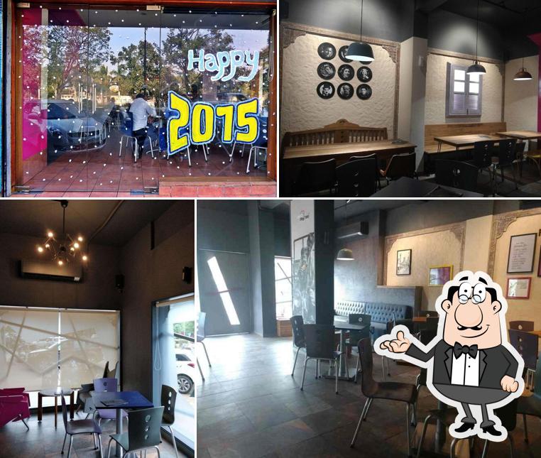 The interior of Patel Ice Cream