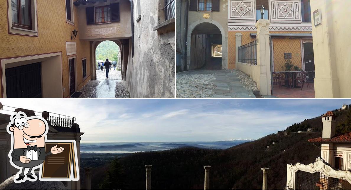 Goditi la vista dall'area esterna di Albergo Sacro Monte - Ristorante