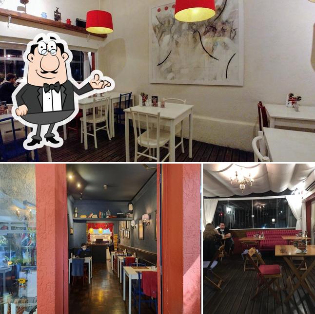 O interior do Le Grand Burger - Hamburgueria