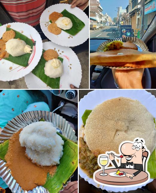 Food at Hamsa Tiffany's