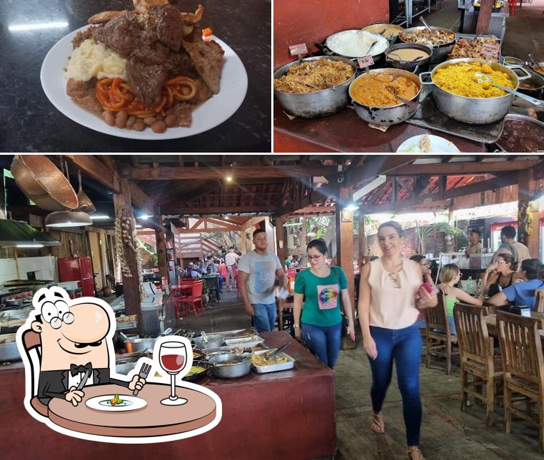 Platos en Restaurante Nossa Casa