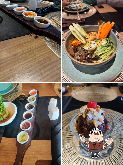 Food at Yaki Pan Asian Restaurant