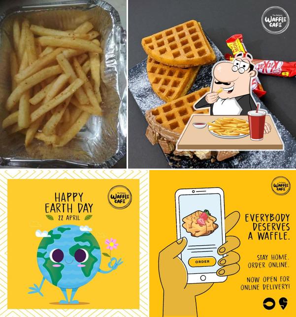 French fries at The Belgian Waffle Cafe