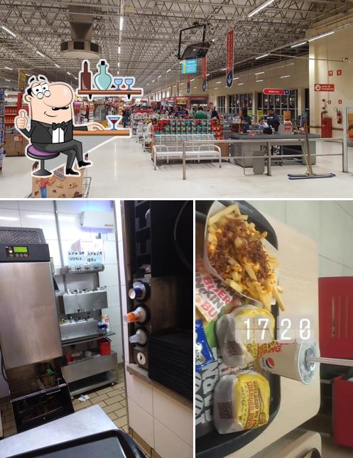 Veja imagens do interior do Burger King