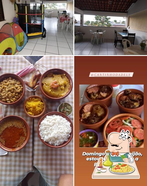 O Cantinho da Dely se destaca pelo comida e interior