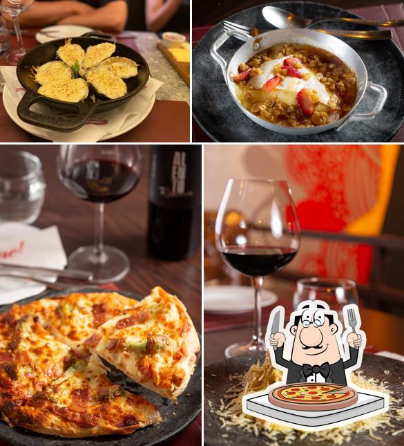 Escolha pizza no Vino! Asa Sul