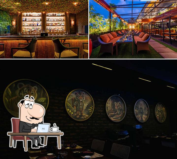 Check out how Tyger Tyger Asian Bar looks inside