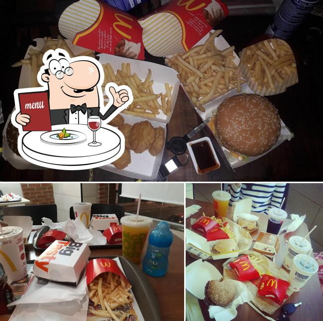 Platos en McDonald's