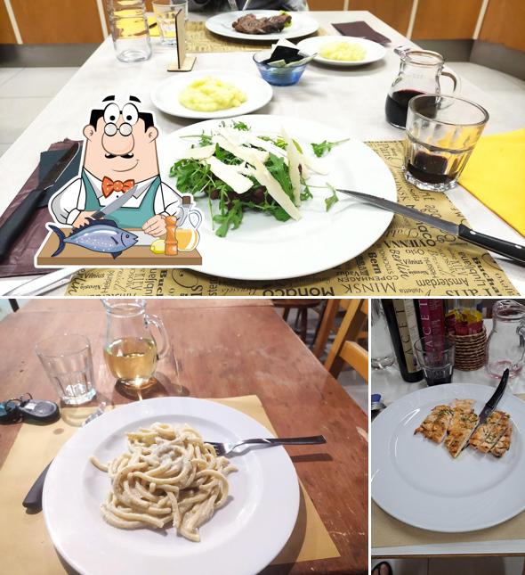 Salmone grigliato al Trattoria self-service Col'...gusto