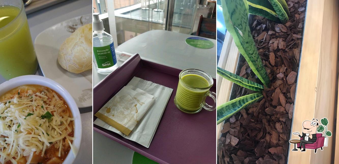 O interior do Sesc Avenida Paulista