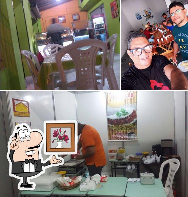 O interior do Da Terra Tapiocas Comida Regional