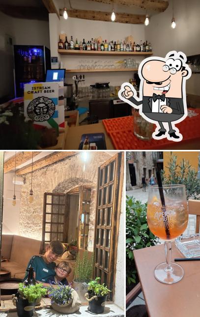 Gli interni di Wine bar AMFORA - Poreč