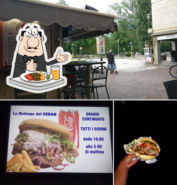 La immagine di cibo e interni da La Bottega del Kebab