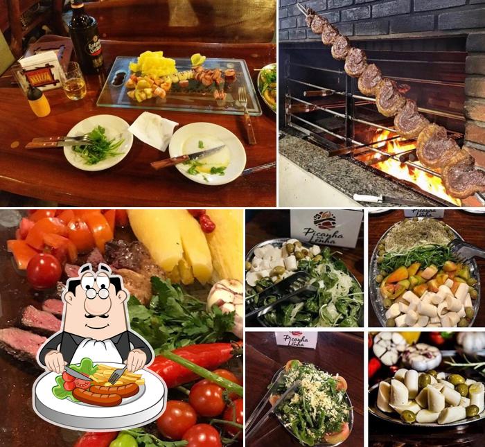 Comida em Picanha na Lenha